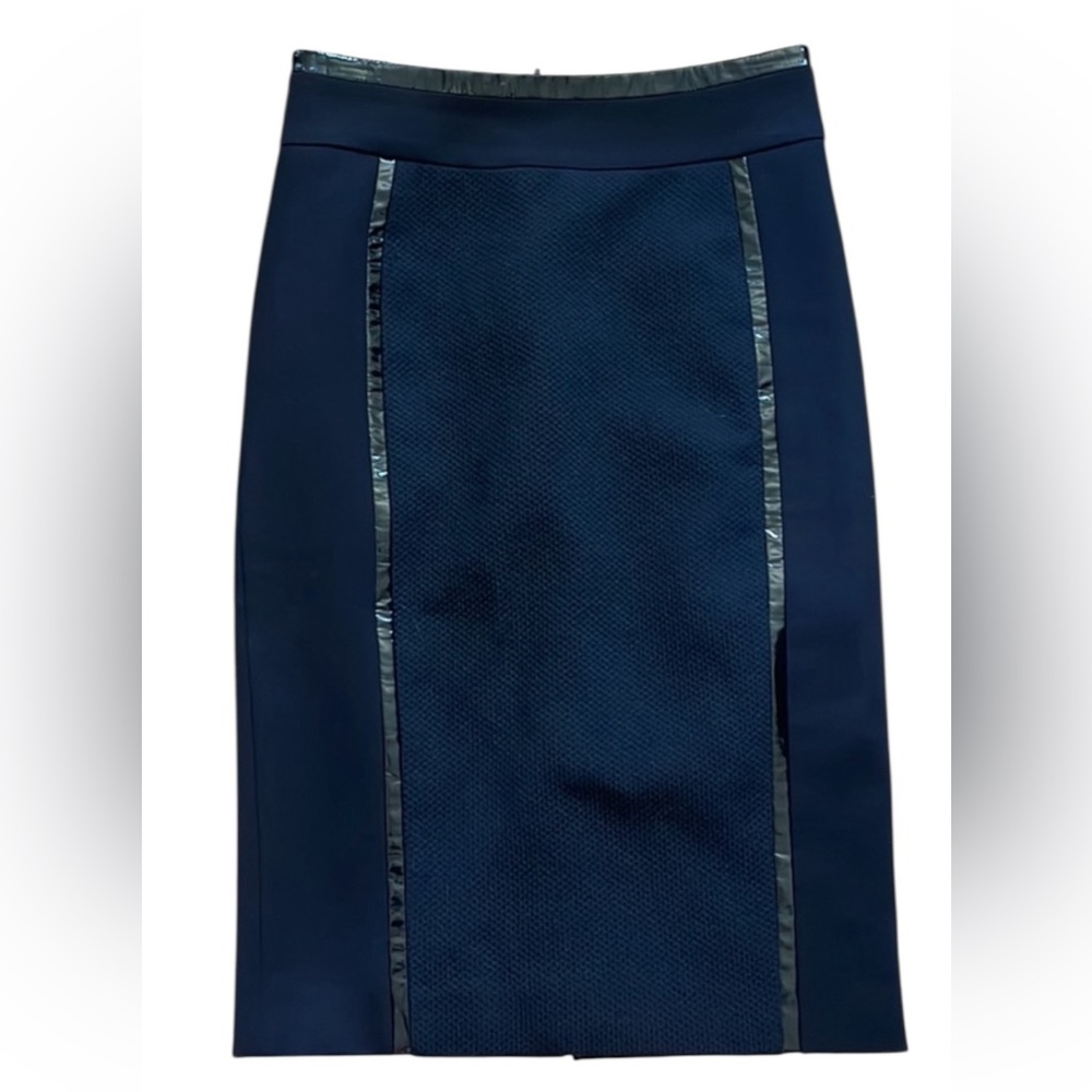 Karen Millen pencil skirt w contrast - Size 4